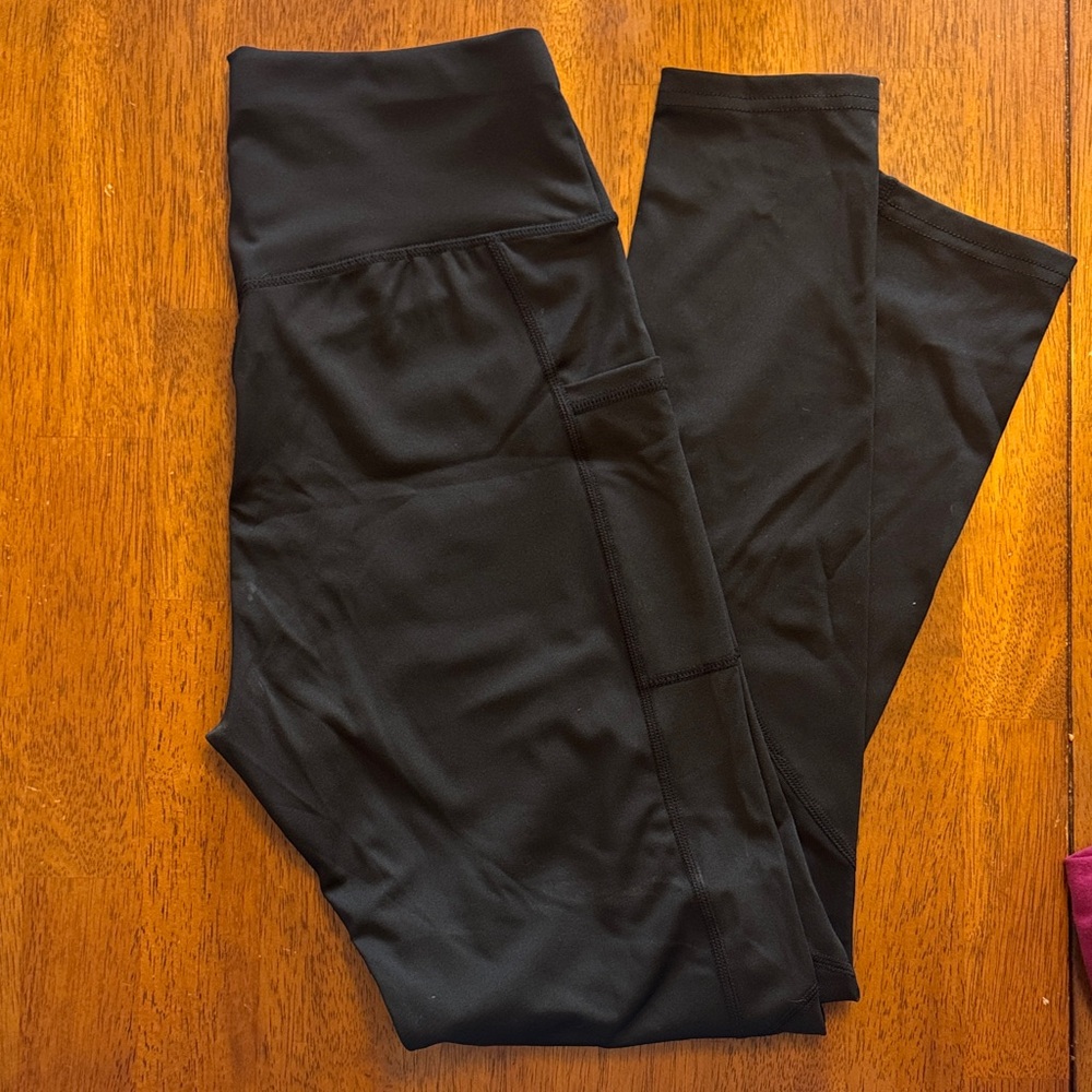 Black High-Waisted Leggings